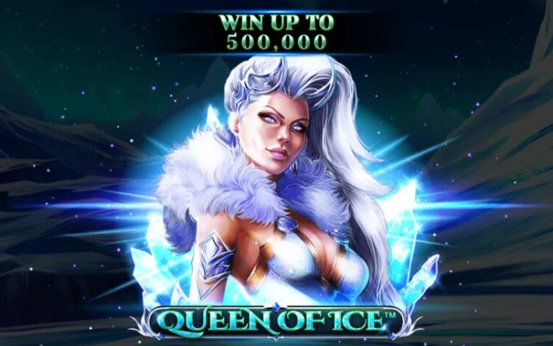 Test your luck to earn queens love & fortune in Queen of Ice game at Glory Casino.