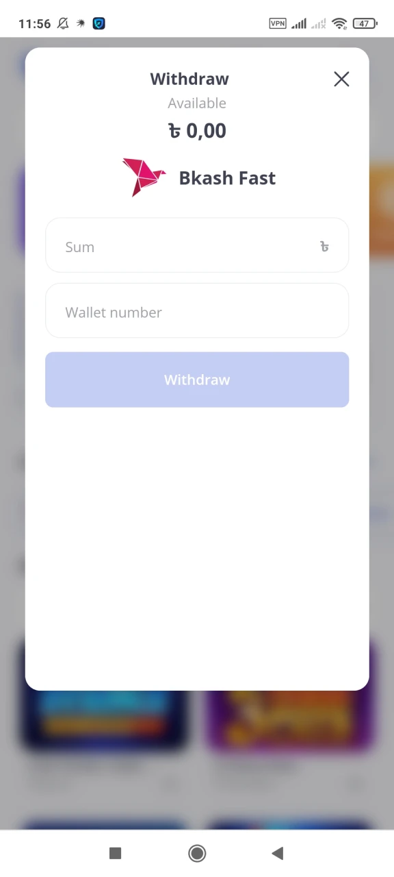 Choose the system you are comfortable with to receive your winnings from Glory Casino.